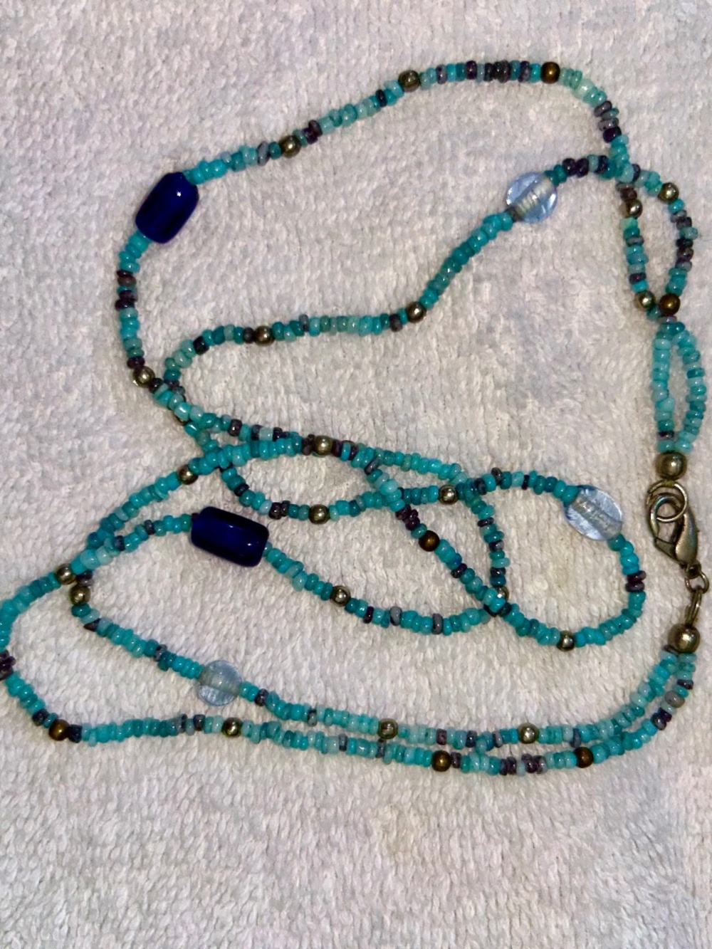 ON beaded necklace & bracelet